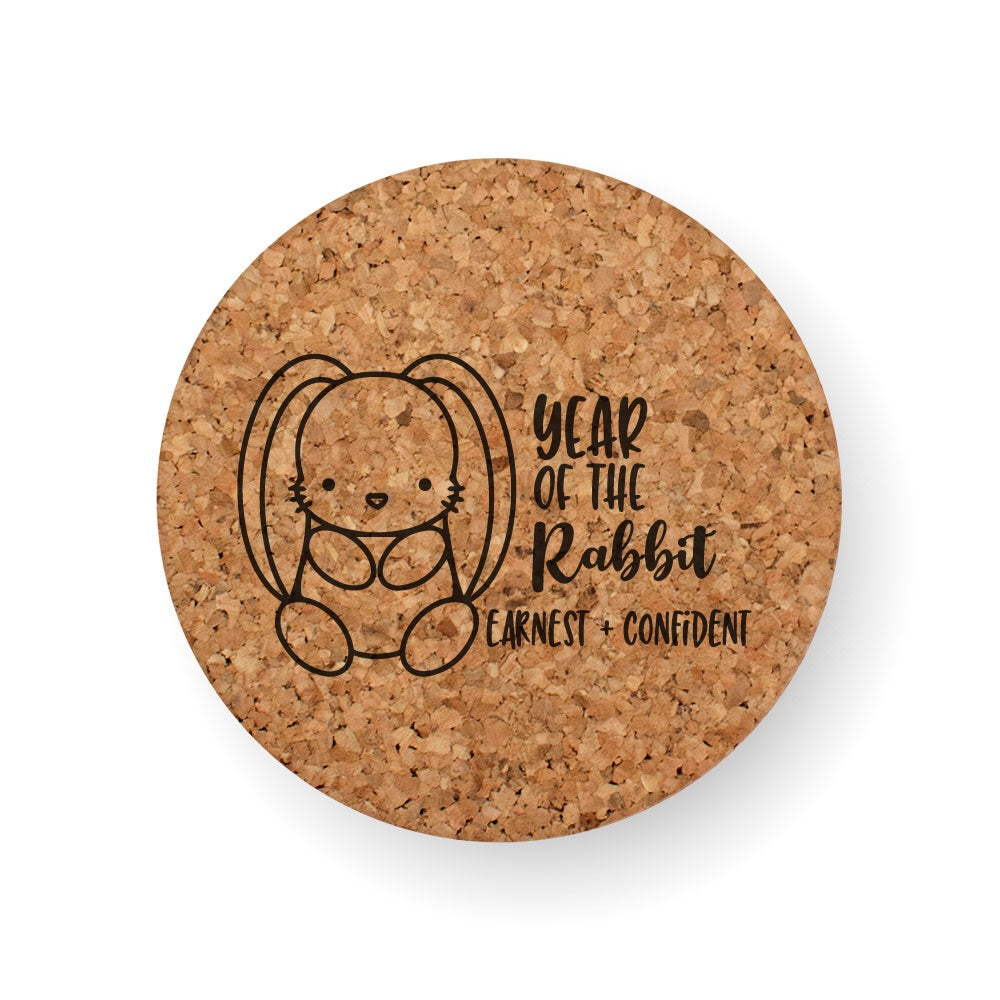 CHINESE ZODIAC YEAR OF THE RABBIT COASTER